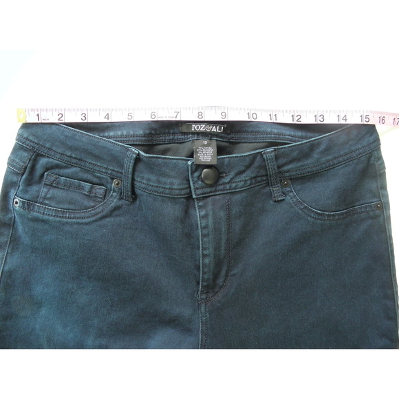 Roz & Ali Jeans, Navy Blue, Sz 12 - Picture 3 of 6